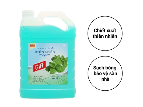 Lau sàn Gift Bạc Hà 3.8kg