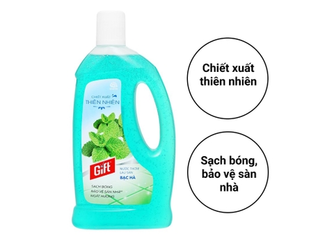 Lau sàn Gift Bạc hà 1 lít