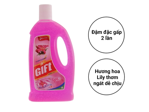 Lau sàn Gift Lily 1 lít