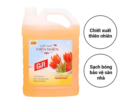 Lau sàn Gift Hương Tulip 3,8 kg