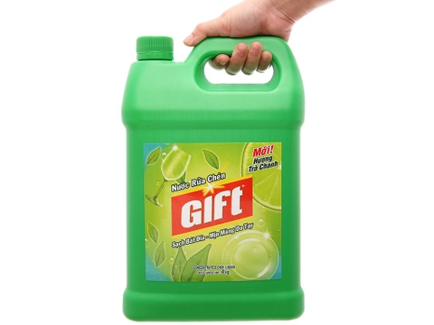 Rửa chén Gift Trà Xanh 3,8 kg