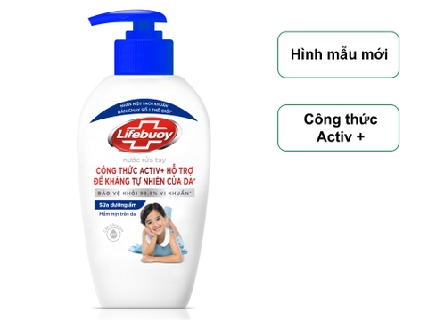 Nước rửa tay Lifebuoy bảo vệ da - chai 177ml