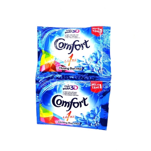 Nước xả vải Comfort một lần xả hương ban mai 20ml