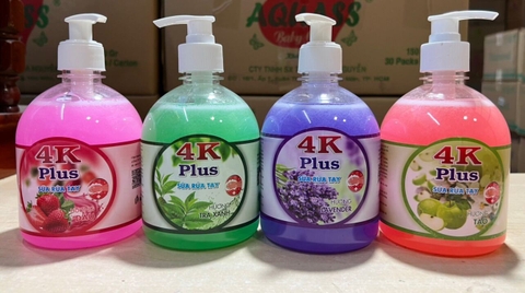 Nước Rửa Tay 4K 500ml