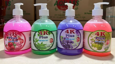 Nước Rửa Tay 4K 500ml