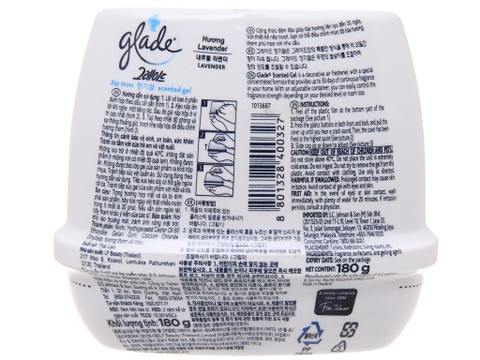 Sáp thơm Glade - Hương Lavender 180g