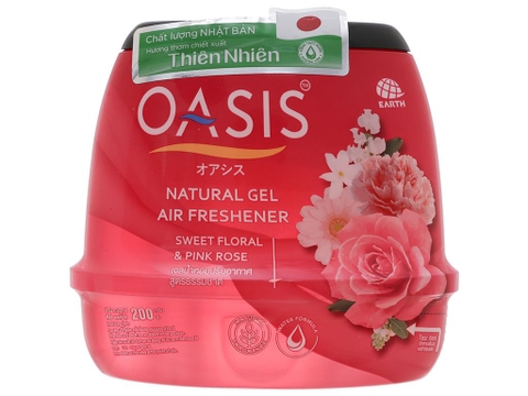 Sáp thơm Oasis Natural Sweet Floral & Pink Rose