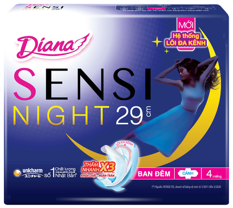 Diana đêm 29cm TẶNG