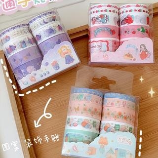 Hộp 10 Cuộn Washi Tape