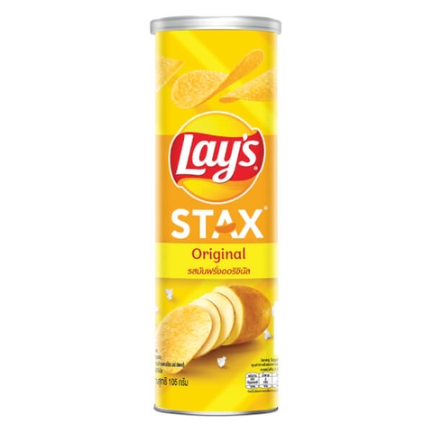 Bánh Snack Lays Stax Original - Hủ