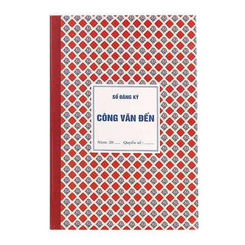 Sổ công văn đến