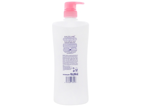 Sữa tắm Hazaline yến mạch dâu tằm - 900ml