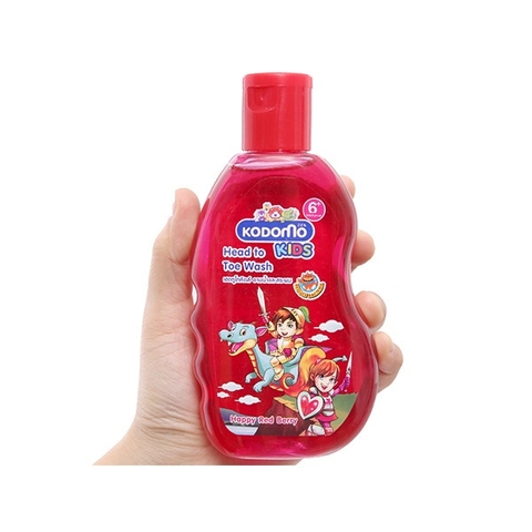 Sữa Tắm Bé Kodomo - Happy Red Berry