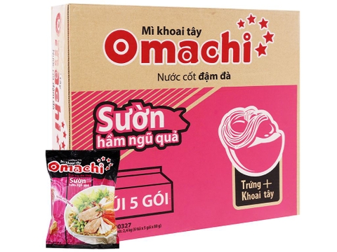 Mì Omachi Sườn Hầm Ngũ Quả - 80g
