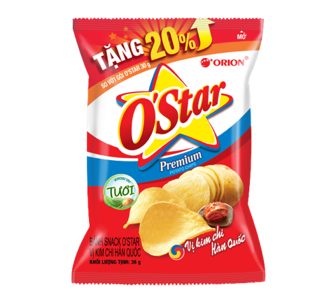 Bánh Snack O'Star - Vị Kim Chi 32g