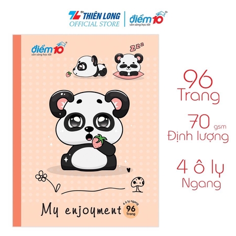 Tập điểm 10 NB48 (96T-4 ô ly ) -70gsm