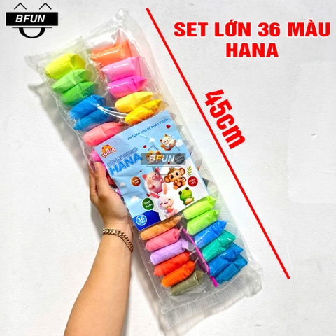 Đất Sét Tự Khô 24 Màu Hana