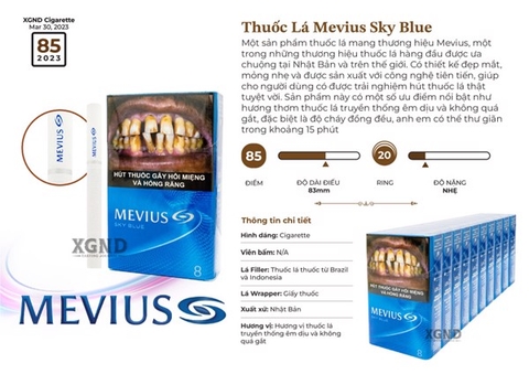 Thuốc Lá Camel - Mevius 8