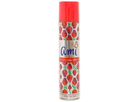 Xịt phòng Ami Hoa Hồng 280ml