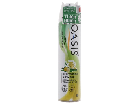 Xịt phòng Oasic Natural Ice Lemonade &Bamboo