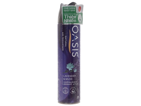 Xịt phòng Oasic Natural Lavender&Musk