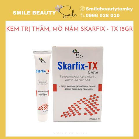 Kem Dưỡng Mờ Thâm Nám, Tàn Nhang Fixderma Skarfix-TX Cream 15gr