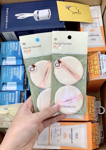 bông phấn tán kem nền gói (2 miếng)