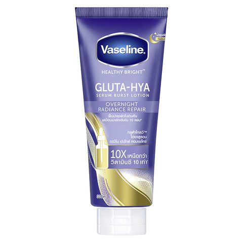 Dưỡng thể Vaseline gluta-hya dưỡng ẩm sáng da chống lão hóa 300ml XANH