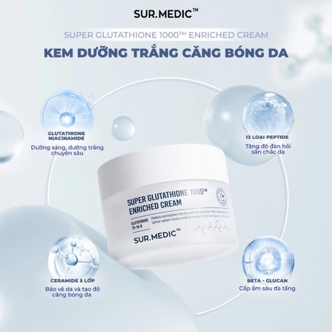 Kem Dưỡng Trắng Căng Bóng Da Sur.Medic