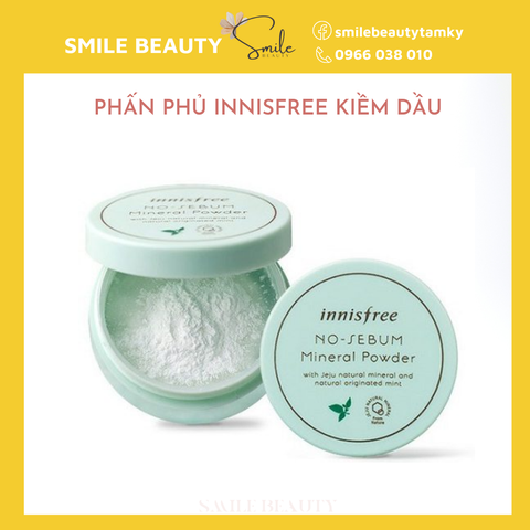 Phấn Phủ Innisfree No-Sebum Mineral Powder 5g