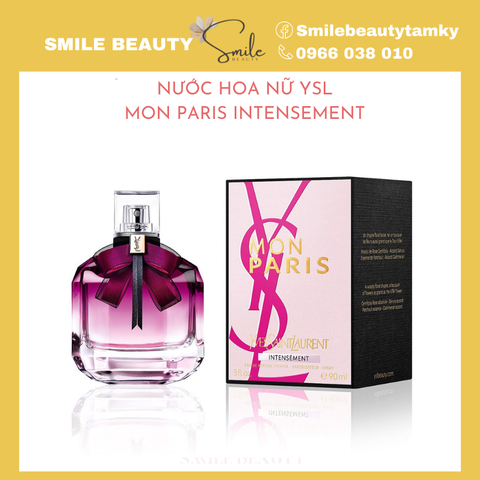 Nước Hoa Nữ Sang Trọng Quyến Rũ YSL Mon Paris Intensement 90ML