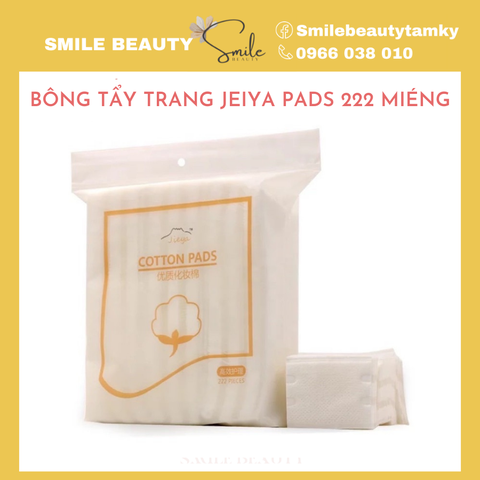 Bông tẩy trang Jieya Pads (222 Miếng)