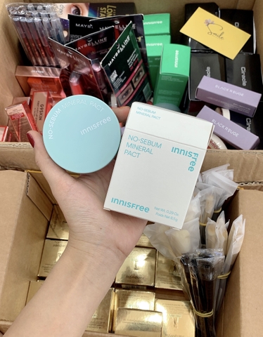 Phấn nén innisfree no sebum mineral