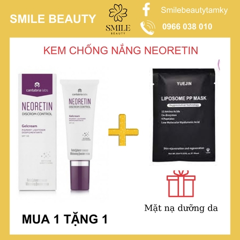 Kem chống nắng Neoretin Discrom Control SPF 50 40ml