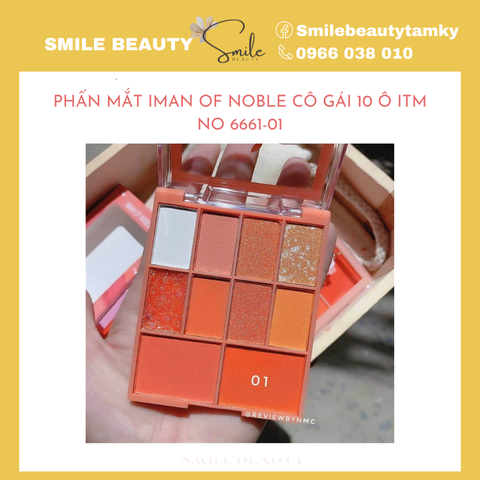 Phấn mắt Iman Of Noble cô gái 10 ô itm no 6661-01