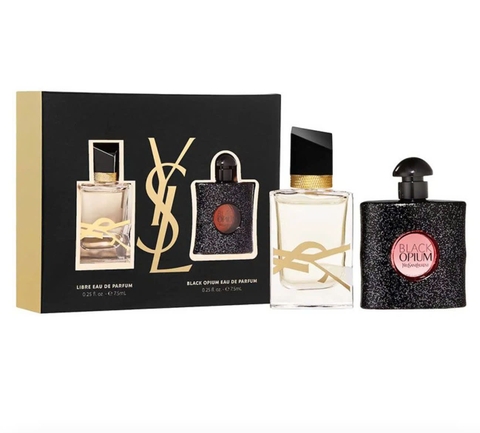 Set nước hoa mini YSL Black Opium & Libre Eau De Pafum Duo