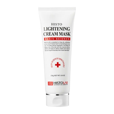 Mặt nạ kem ủ trắng Histolab Histo Lightening Cream Mask Basic Science 250g