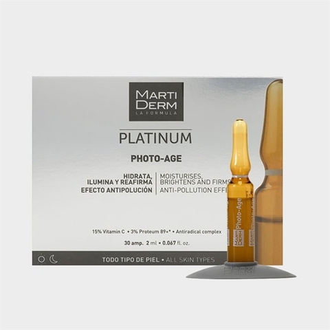 Tinh Chất MartiDerm Platinum Photo Age HA+ – 2ml/1ống
