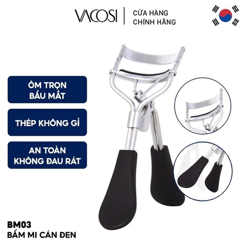 Bấm Mi Cán Đen Vacosi Modern Lash Curler