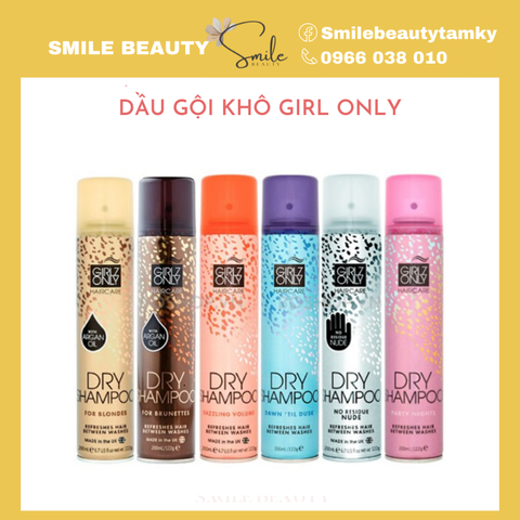 Dầu gội khô Girlz only