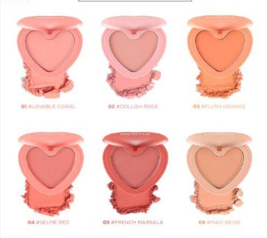 Phấn má dạng nén Lilybyred Luv Beam Cheek Balm 4.7g