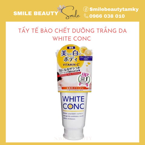Tẩy Tế Bào Chết Dưỡng Trắng Da White ConC