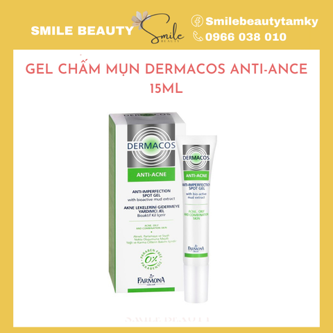 Gel chấm mụn Dermacos Anti-Acne 15ml