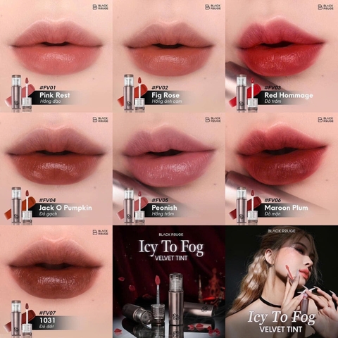 Son Kem Black Rouge Icy To Fog Velvet Tint