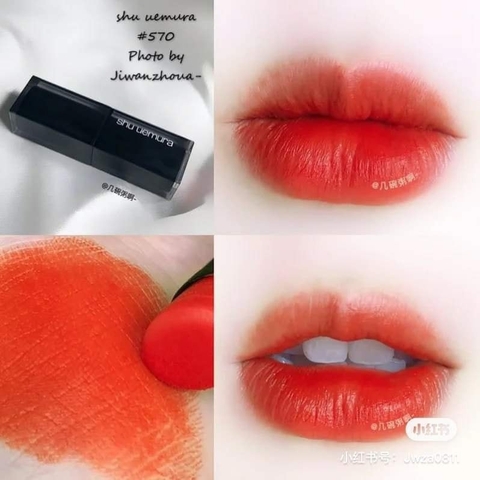 Son Shu Màu 570 đỏ Cam