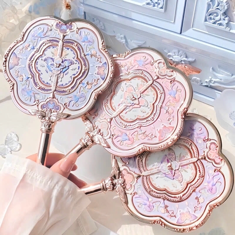 Gương Cầm Tay Butterfly Cloud Collar  Flower Knows