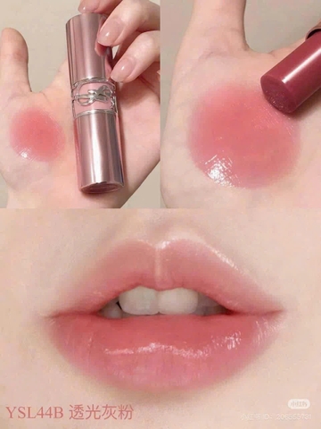 Son Dưỡng YSL Loveshine Candy Glow 44B Nude Lavalliere Hồng Nude Mini