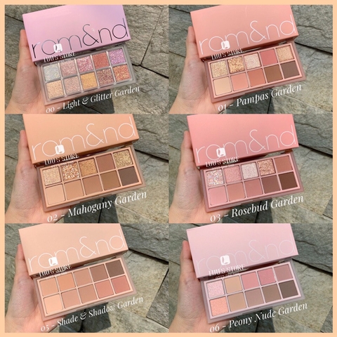 Bảng Màu Mắt 10 Ô Romand Better Than Eye Palette