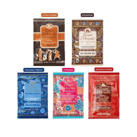 dây  Gói Sữa Tắm Nước Hoa Tesori d'Oriente 9ml