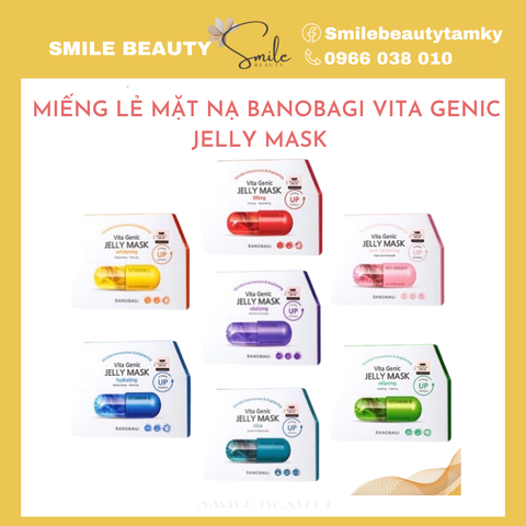 Miếng lẻ Mặt Nạ Banobagi Victa Genic Jelly Mask 30ml